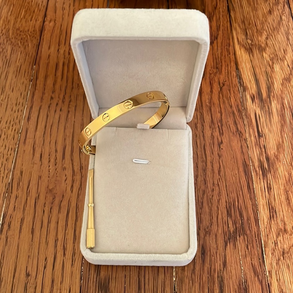 Inauthentic Cartier Love Bracelet